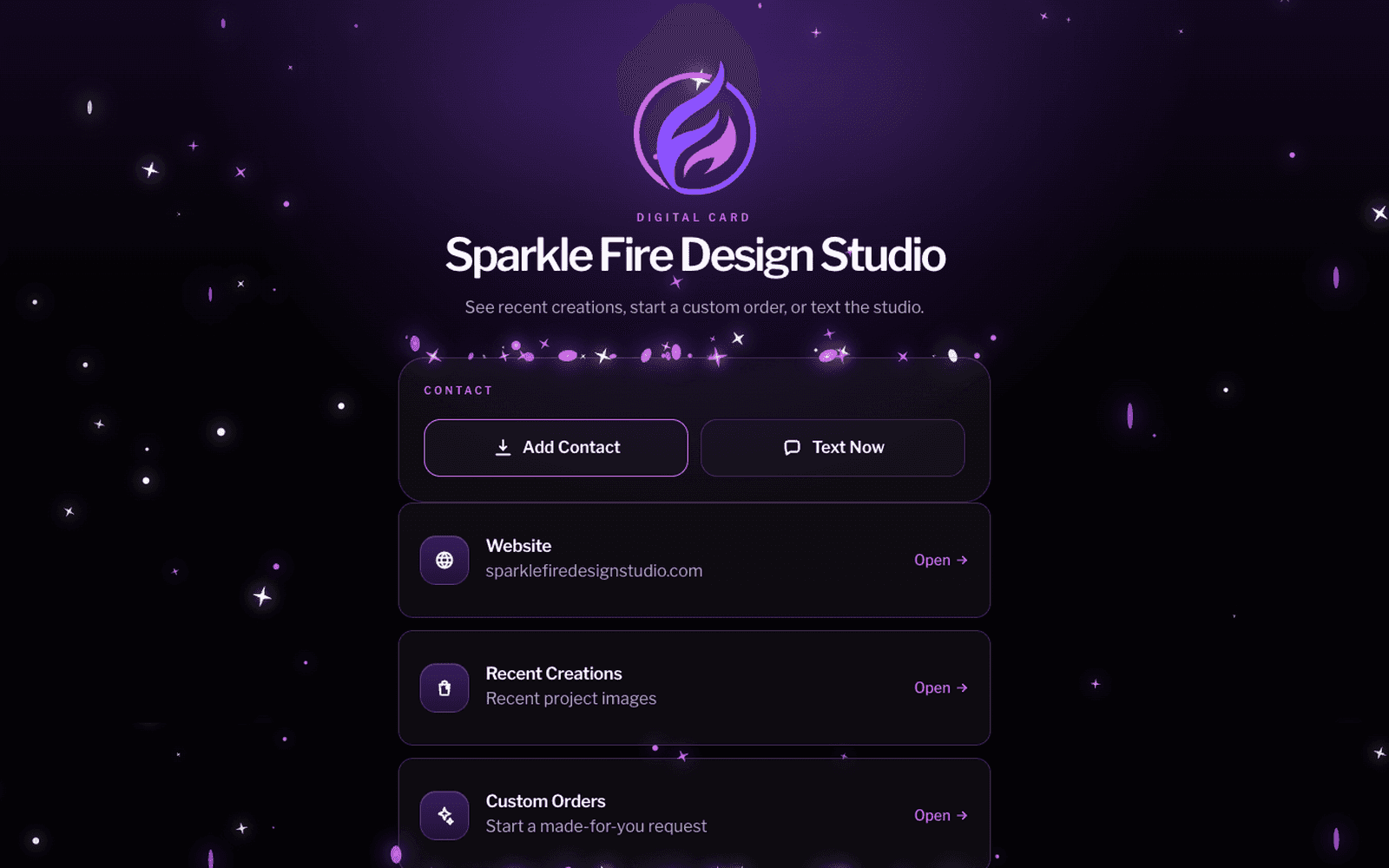 Sparkle Fire Design Studio